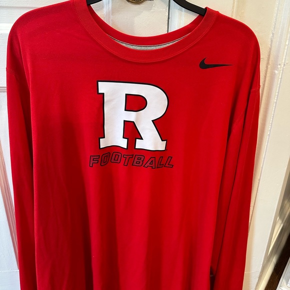 Nike Other - Nike Dri Fit Long Sleeve Rutgers Football Shirt - XXL